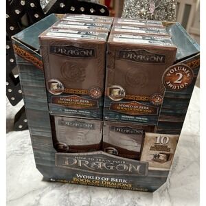 NEW LOT Of 12 How to Train Your Dragon Berk Books Series 2  HTTYD Blind Box